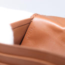 LOUIS VUITTON Portefeuille Braza Long Wallet Calf Skin Brown M61693 Auth 207485V-11
