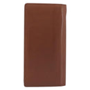 LOUIS VUITTON Portefeuille Braza Long Wallet Calf Skin Brown M61693 Auth 207485V-2