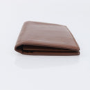 LOUIS VUITTON Portefeuille Braza Long Wallet Calf Skin Brown M61693 Auth 207485V-6