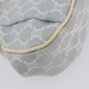 CELINE Macadam Canvas Coin Purse Gray Silver Auth 207489A-11