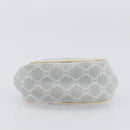 CELINE Macadam Canvas Coin Purse Gray Silver Auth 207489A-7