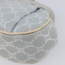 CELINE Macadam Canvas Coin Purse Gray Silver Auth 207489A-8