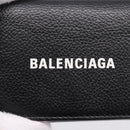 Balenciaga Everyday Compact Wallet Leather Black Gold Auth 207491V-17