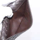 Bottega Veneta INTRECCIATO Long Wallet Leather Brown Auth 207494V-20