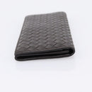 Bottega Veneta INTRECCIATO Long Wallet Leather Brown Auth 207494V-5