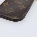 LOUIS VUITTON Monogram Pochette Cles Coin Purse M60033 LV Auth 207499-16