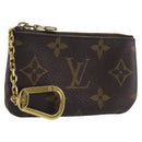 LOUIS VUITTON Monogram Pochette Cles Coin Purse M60033 LV Auth 207499-1