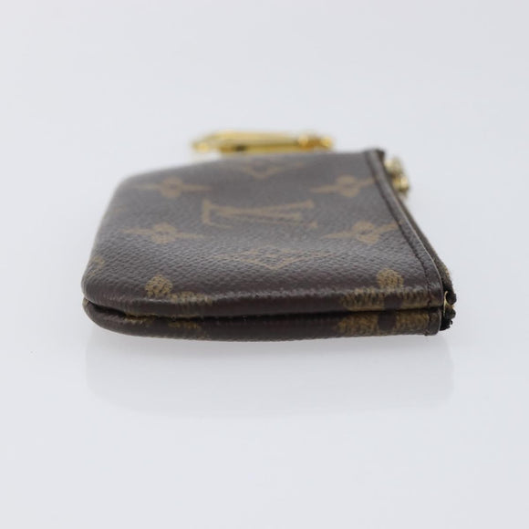 LOUIS VUITTON Monogram Pochette Cles Coin Purse M60033 LV Auth 207499