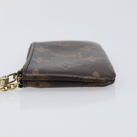 LOUIS VUITTON Monogram Pochette Cles Coin Purse M60033 LV Auth 207499