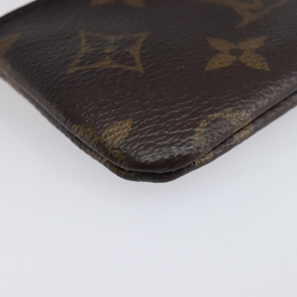 LOUIS VUITTON Monogram Pochette Cles Coin Purse M60033 LV Auth 207499