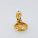 CHANEL COCO Mark Earring Metal Gold CC Auth 207500V-12