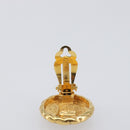 CHANEL COCO Mark Earring Metal Gold CC Auth 207500V-13
