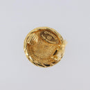 CHANEL COCO Mark Earring Metal Gold CC Auth 207500V-14