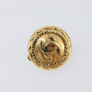 CHANEL COCO Mark Earring Metal Gold CC Auth 207500V-4