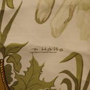 HERMES Carre 90 Scarf ""LES AMAZONES"" Silk Brown Auth 207506-11