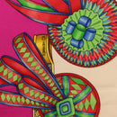 HERMES Carre 90 Scarf ""LES RUBANS DU CHEVAL"" Silk Purple Auth 207509-11
