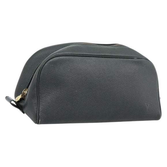 LOUIS VUITTON Taiga Trousse Toilette PM Clutch Bag Epicea M30224 LV Auth 207520