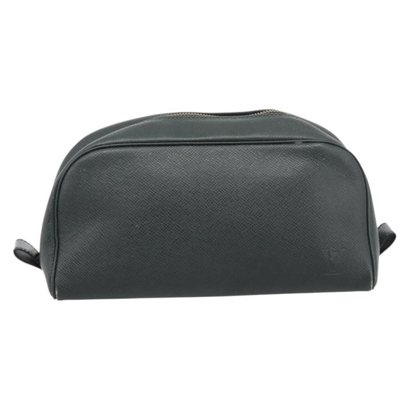 LOUIS VUITTON Taiga Trousse Toilette PM Clutch Bag Epicea M30224 LV Auth 207520
