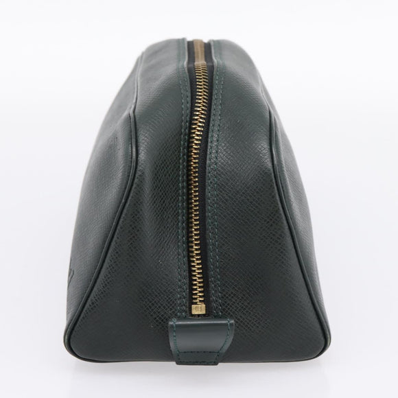LOUIS VUITTON Taiga Trousse Toilette PM Clutch Bag Epicea M30224 LV Auth 207520