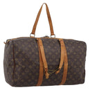 LOUIS VUITTON Monogram Sac Souple 45 Boston Bag M41624 LV Auth 207522-1