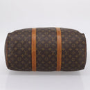 LOUIS VUITTON Monogram Sac Souple 45 Boston Bag M41624 LV Auth 207522-10