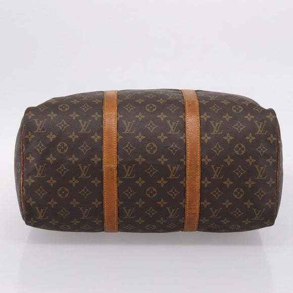 LOUIS VUITTON Monogram Sac Souple 45 Boston Bag M41624 LV Auth 207522