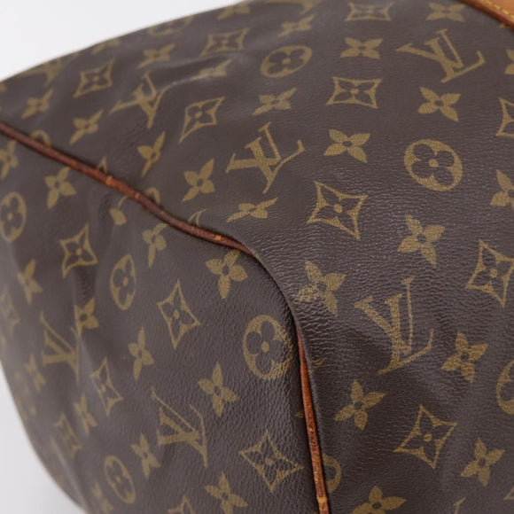 LOUIS VUITTON Monogram Sac Souple 45 Boston Bag M41624 LV Auth 207522
