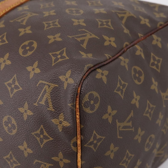 LOUIS VUITTON Monogram Sac Souple 45 Boston Bag M41624 LV Auth 207522