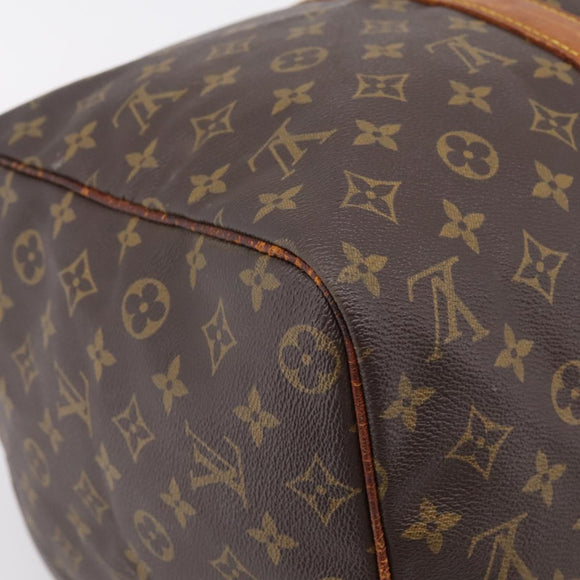 LOUIS VUITTON Monogram Sac Souple 45 Boston Bag M41624 LV Auth 207522