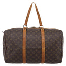LOUIS VUITTON Monogram Sac Souple 45 Boston Bag M41624 LV Auth 207522-2