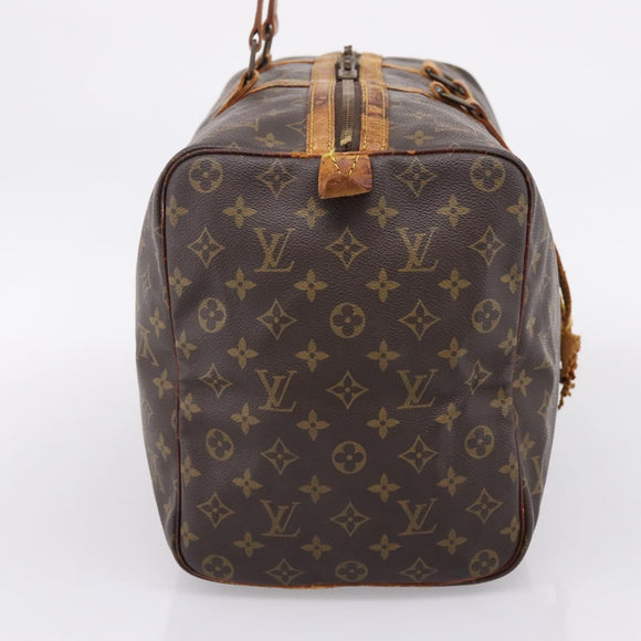 LOUIS VUITTON Monogram Sac Souple 45 Boston Bag M41624 LV Auth 207522