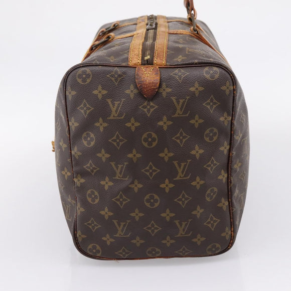 LOUIS VUITTON Monogram Sac Souple 45 Boston Bag M41624 LV Auth 207522
