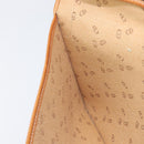 Christian Dior Clutch Bag Canvas Black Gold Auth 207523-19