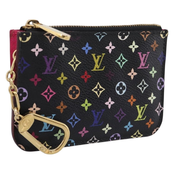 LOUIS VUITTON Multicolor Pochette ClesNM Coin Purse M60279 LV Auth 207526V