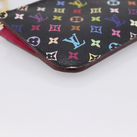 LOUIS VUITTON Multicolor Pochette ClesNM Coin Purse M60279 LV Auth 207526V