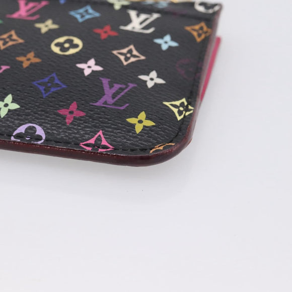 LOUIS VUITTON Multicolor Pochette ClesNM Coin Purse M60279 LV Auth 207526V