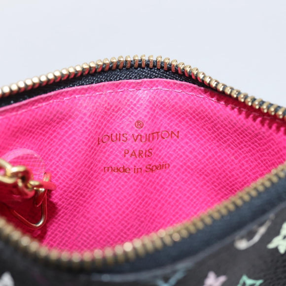 LOUIS VUITTON Multicolor Pochette ClesNM Coin Purse M60279 LV Auth 207526V