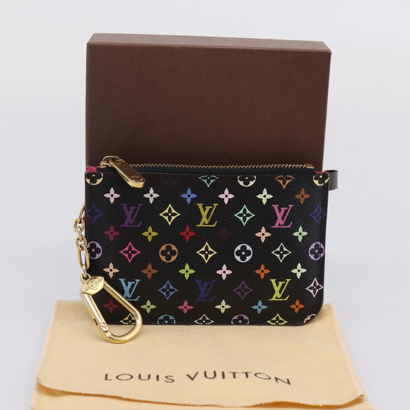 LOUIS VUITTON Multicolor Pochette ClesNM Coin Purse M60279 LV Auth 207526V