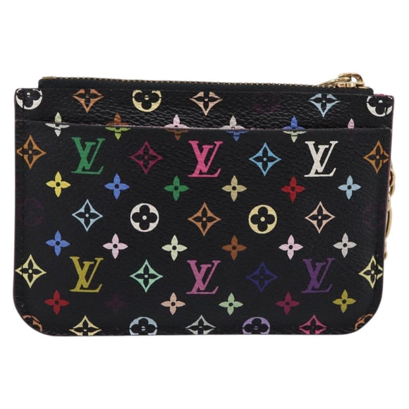 LOUIS VUITTON Multicolor Pochette ClesNM Coin Purse M60279 LV Auth 207526V