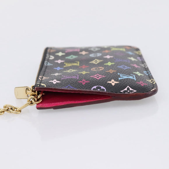 LOUIS VUITTON Multicolor Pochette ClesNM Coin Purse M60279 LV Auth 207526V