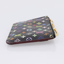LOUIS VUITTON Multicolor Pochette ClesNM Coin Purse M60279 LV Auth 207526V-5