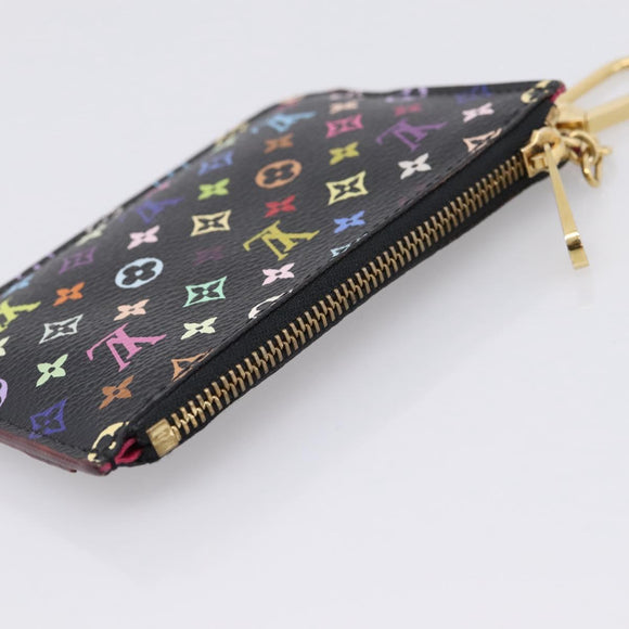 LOUIS VUITTON Multicolor Pochette ClesNM Coin Purse M60279 LV Auth 207526V