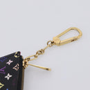 LOUIS VUITTON Multicolor Pochette ClesNM Coin Purse M60279 LV Auth 207526V-7
