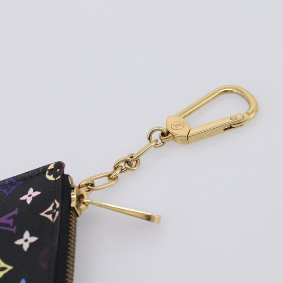 LOUIS VUITTON Multicolor Pochette ClesNM Coin Purse M60279 LV Auth 207526V