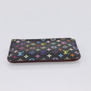 LOUIS VUITTON Multicolor Pochette ClesNM Coin Purse M60279 LV Auth 207526V-8