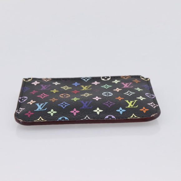 LOUIS VUITTON Multicolor Pochette ClesNM Coin Purse M60279 LV Auth 207526V