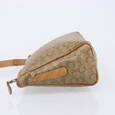 CELINE Macadam Canvas C Sulky Bag PVC Leather Suede 2 Set Beige Navy Auth 207528-12