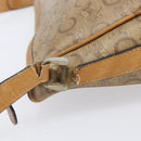CELINE Macadam Canvas C Sulky Bag PVC Leather Suede 2 Set Beige Navy Auth 207528-13
