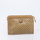 CELINE Macadam Canvas C Sulky Bag PVC Leather Suede 2 Set Beige Navy Auth 207528-29