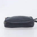 CELINE Macadam Canvas C Sulky Bag PVC Leather Suede 2 Set Beige Navy Auth 207528-7